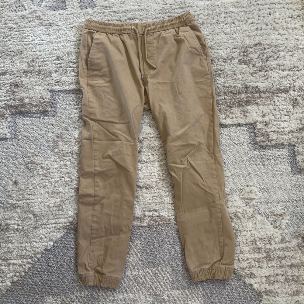 F21 | Men’s Joggers | Khaki | Large